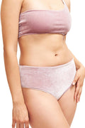 Serena Hipster Bikini Bottom Blush Velvet - Large