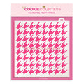 Houndstooth Pattern Stencil