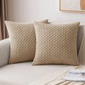 Housse de Coussin Décorative Kaki - Kaki / 40x40CM