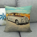 Housse de Coussin Décorative Motif Voiture de Luxe Classique - 12 / 40x40cm