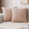Housse de Coussin Décorative Rose - Rose / 40x40CM