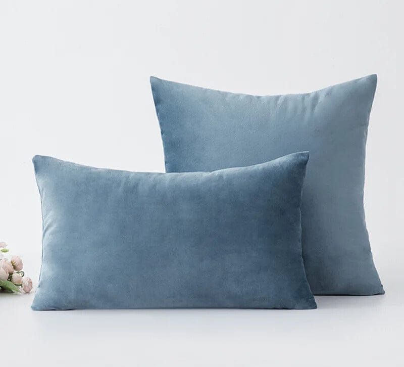 Housse de Coussin en Velours Bleu - Bleu / 30x50cm 1pcs cover