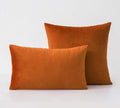 Housse de Coussin en Velours Orange - Orange / 30x50cm 1pcs cover