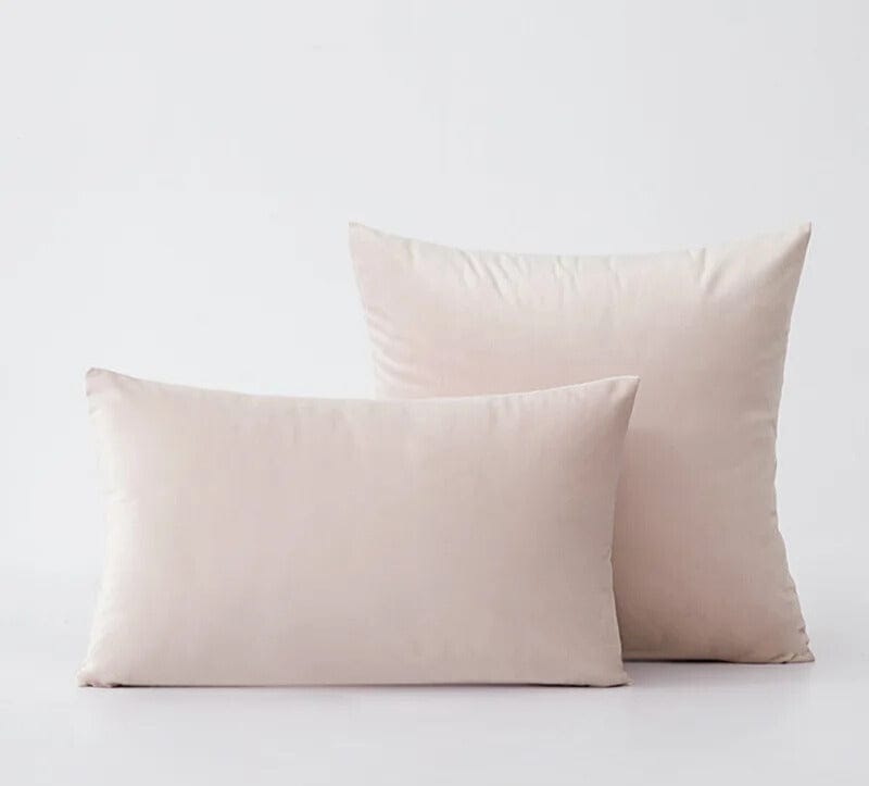 Housse de Coussin en Velours Rose Clair - Rose / 30x50cm 1pcs cover