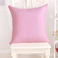 Housse de Coussin Minimaliste Rose - Rose / 40x40cm