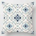 Housse de Coussin Motif Carreau de Ciment - 25 / 40x40cm