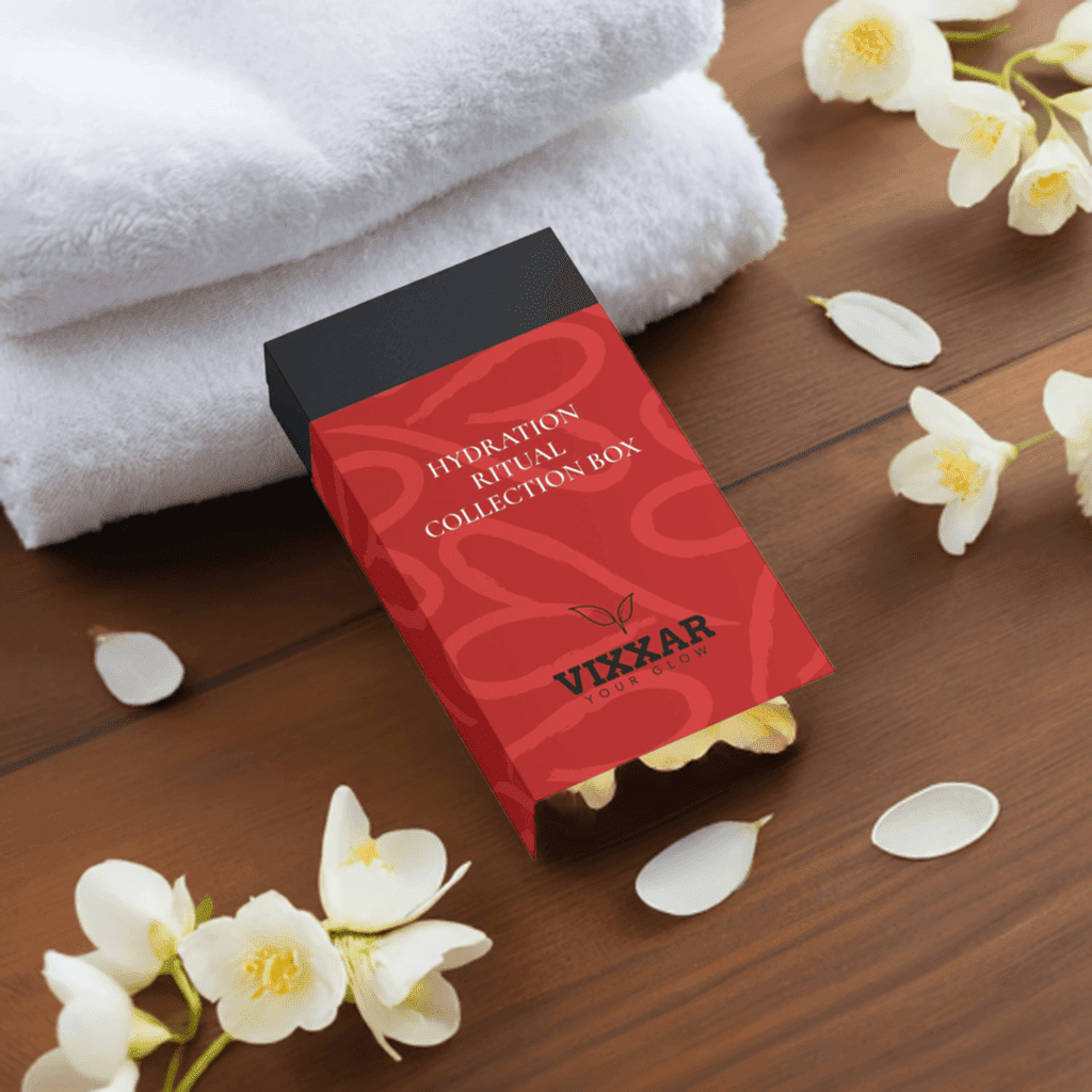 Hydration Ritual Collection Box – 3-Step Deep Hydration Skincare Set | Vixxar