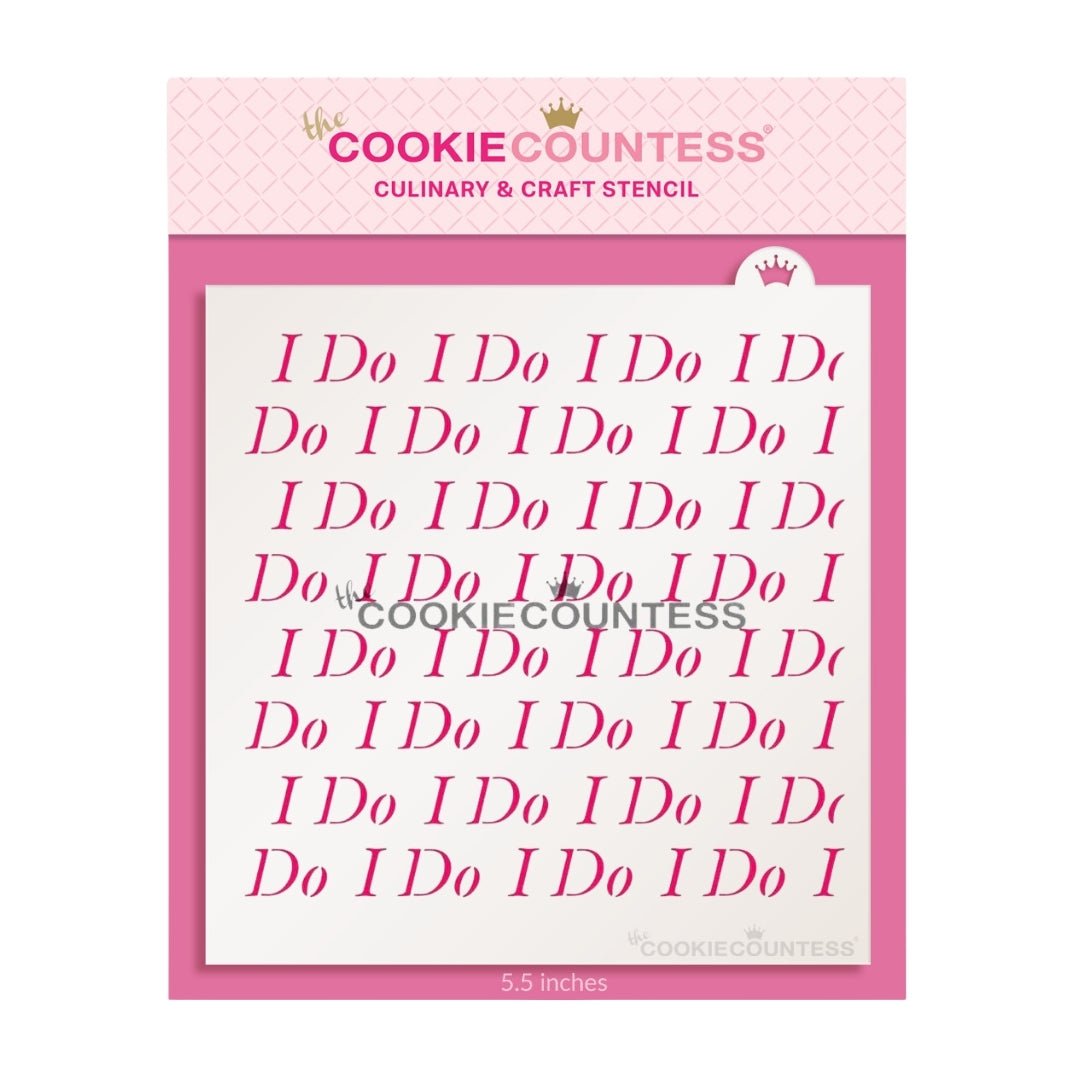 I Do - Repeat Stencil