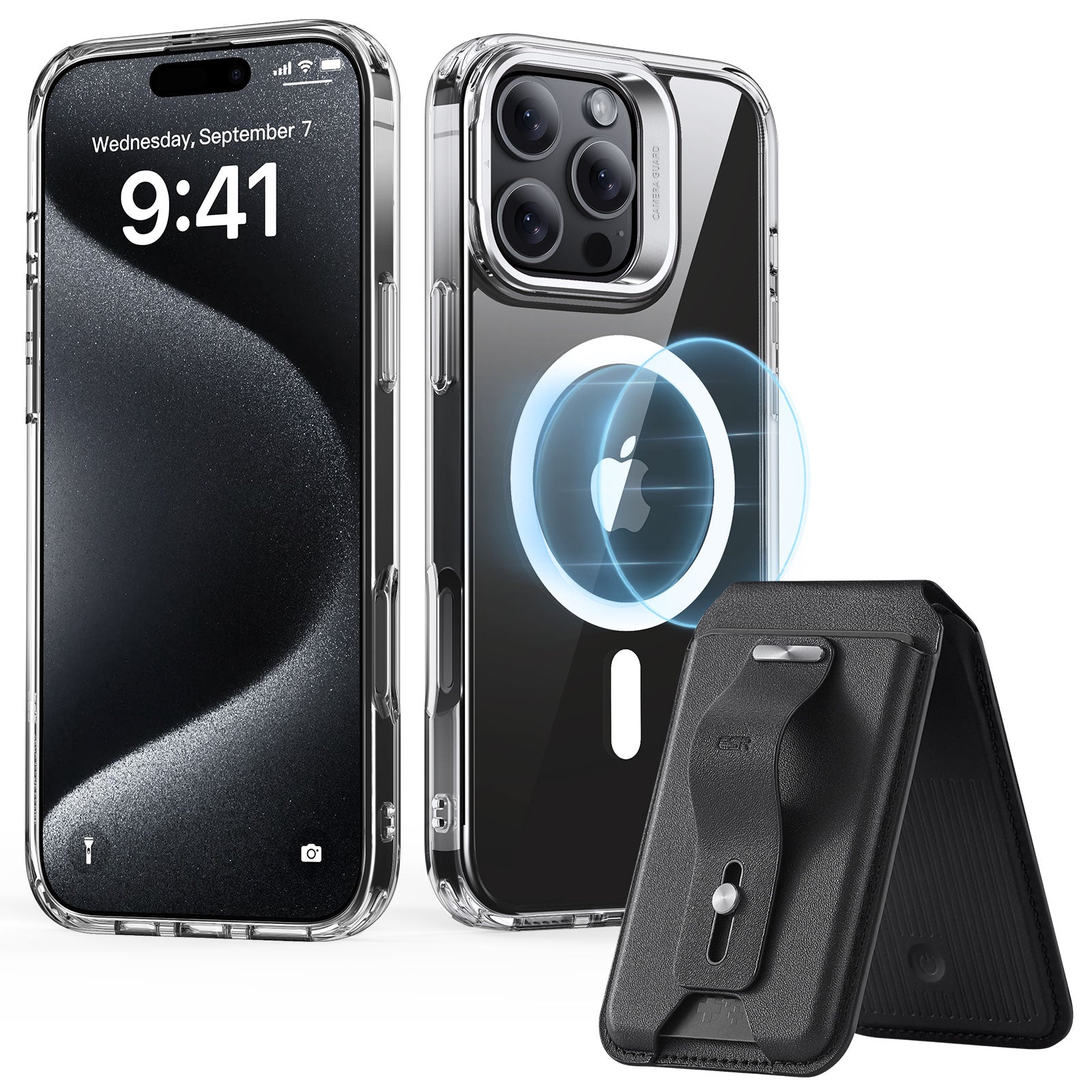 iPhone 16 Pro Everyday-Carry Bundle - Clear - Clear
