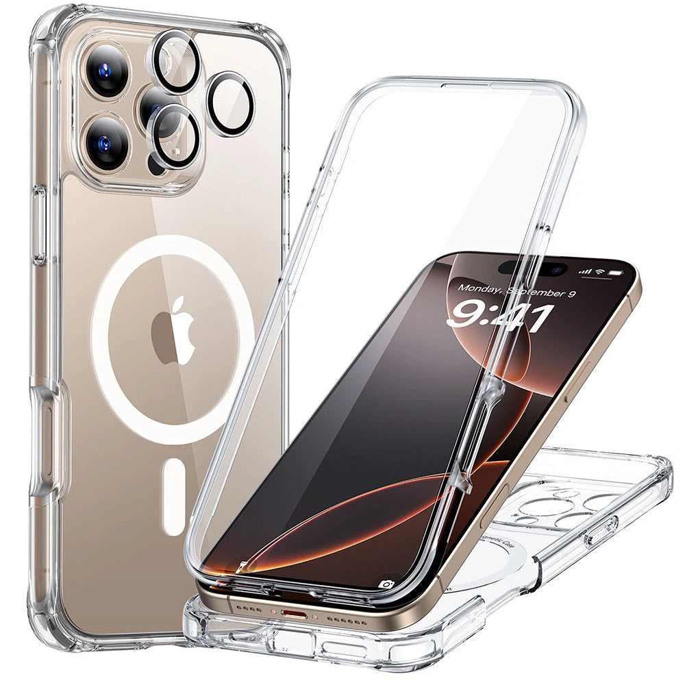 iPhone 16 Pro Max Armor Tough Case (HaloLock) - Clear - Clear