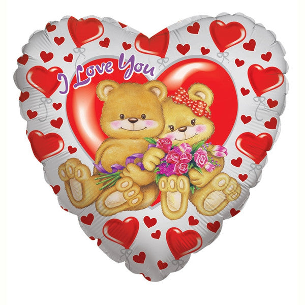 I Love You Bear With Roses - 15     - add   £85