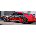 Dragons Full Color Car Vinyl Design, Dragon Wrap, Car Vinyl - 22x70