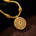 Blessing & Harmony – Eight Treasures Compass Pet Collar - Size L:7.5-15kg