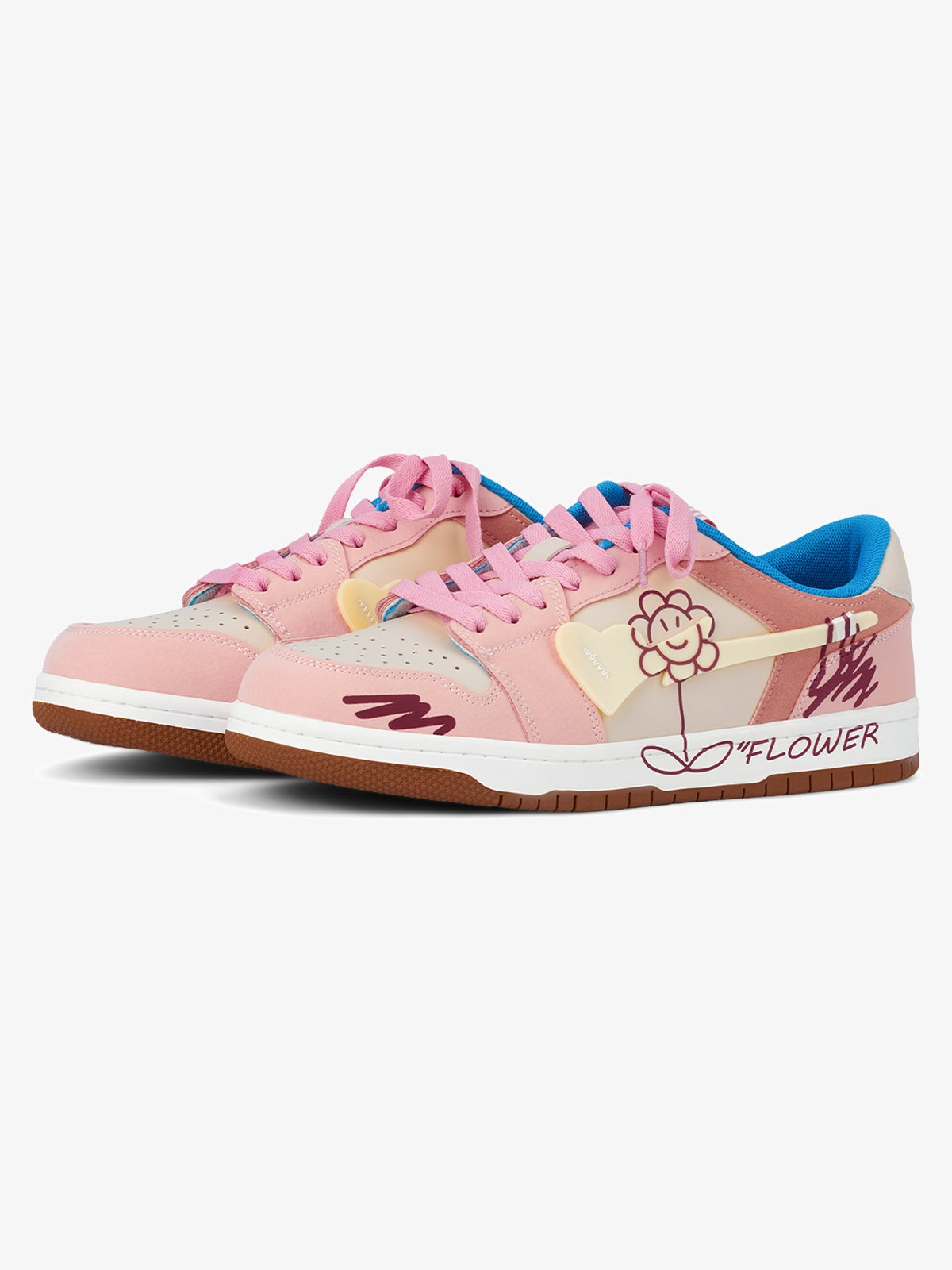 Sunflower Hip-Hop Skate Shoes - 2205 - Pink / 40