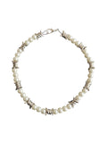 Thesupermade Punk Pearl Necklace - 1895 - White / ONE SIZE