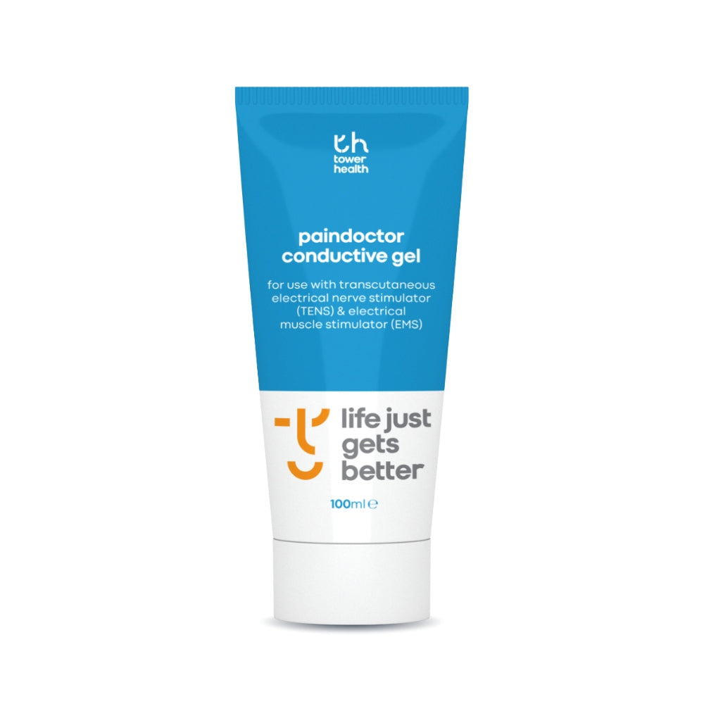 Paindoctor Conductive Gel 100ml - TENs & EMS Conductivity Gel - 1 x 100ml - £7.95/100ml