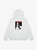 Thesupermade Portrait Print Hoodie - White / XL