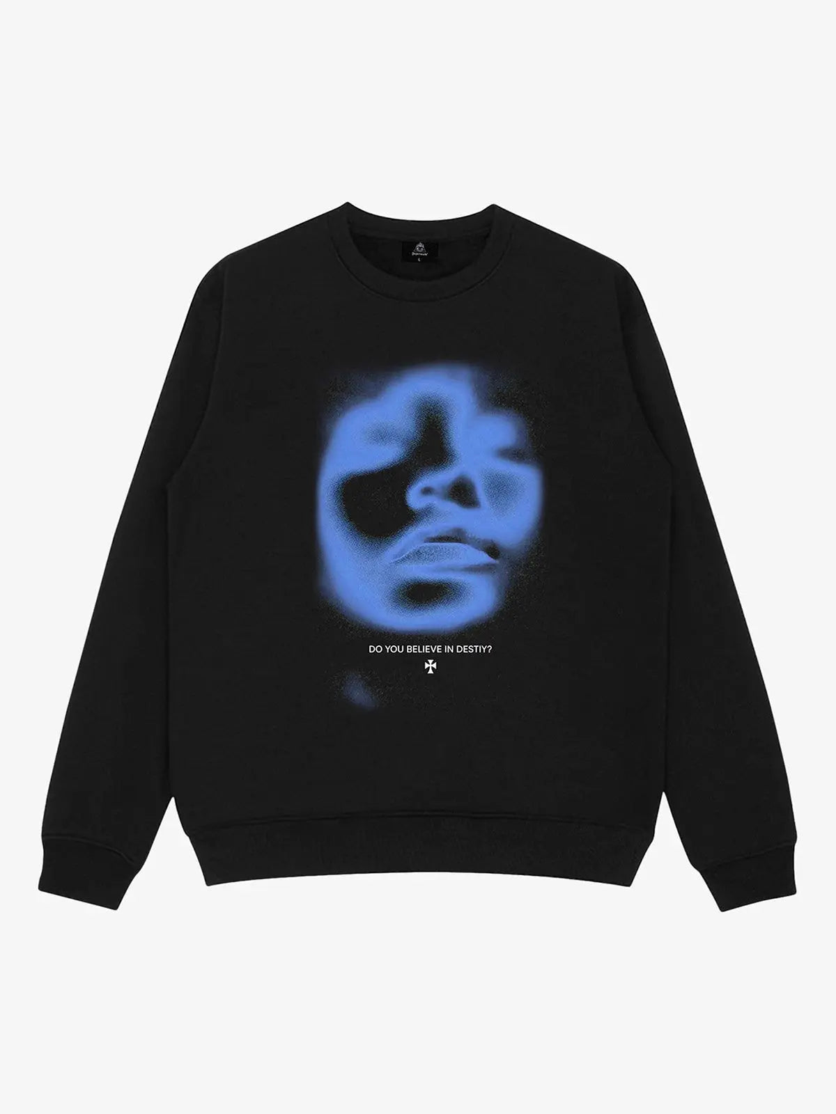 Thesupermade Portrait Print Sweatshirt - Black / XL
