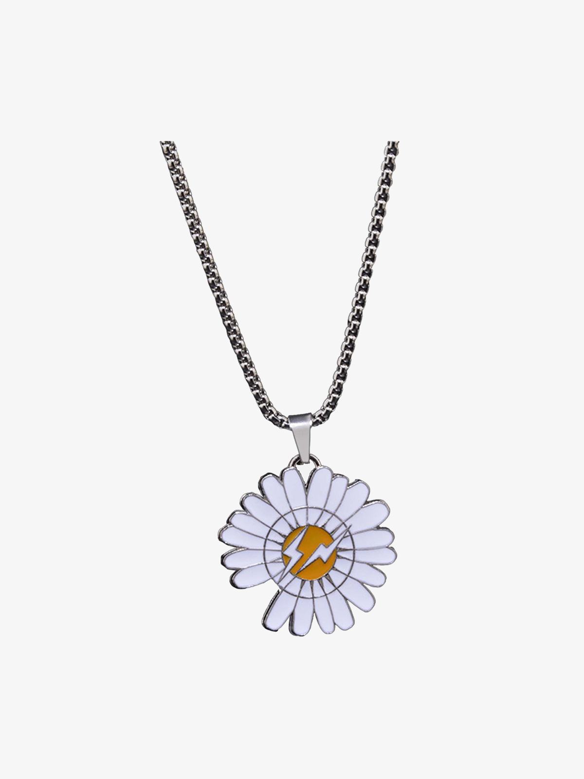 Thesupermade Daisy Hip Hop Necklace - Lightning Daisy / ONE SIZE