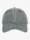 Thesupermade Washed Canvas Cap -1072 - Light Grey / One Size