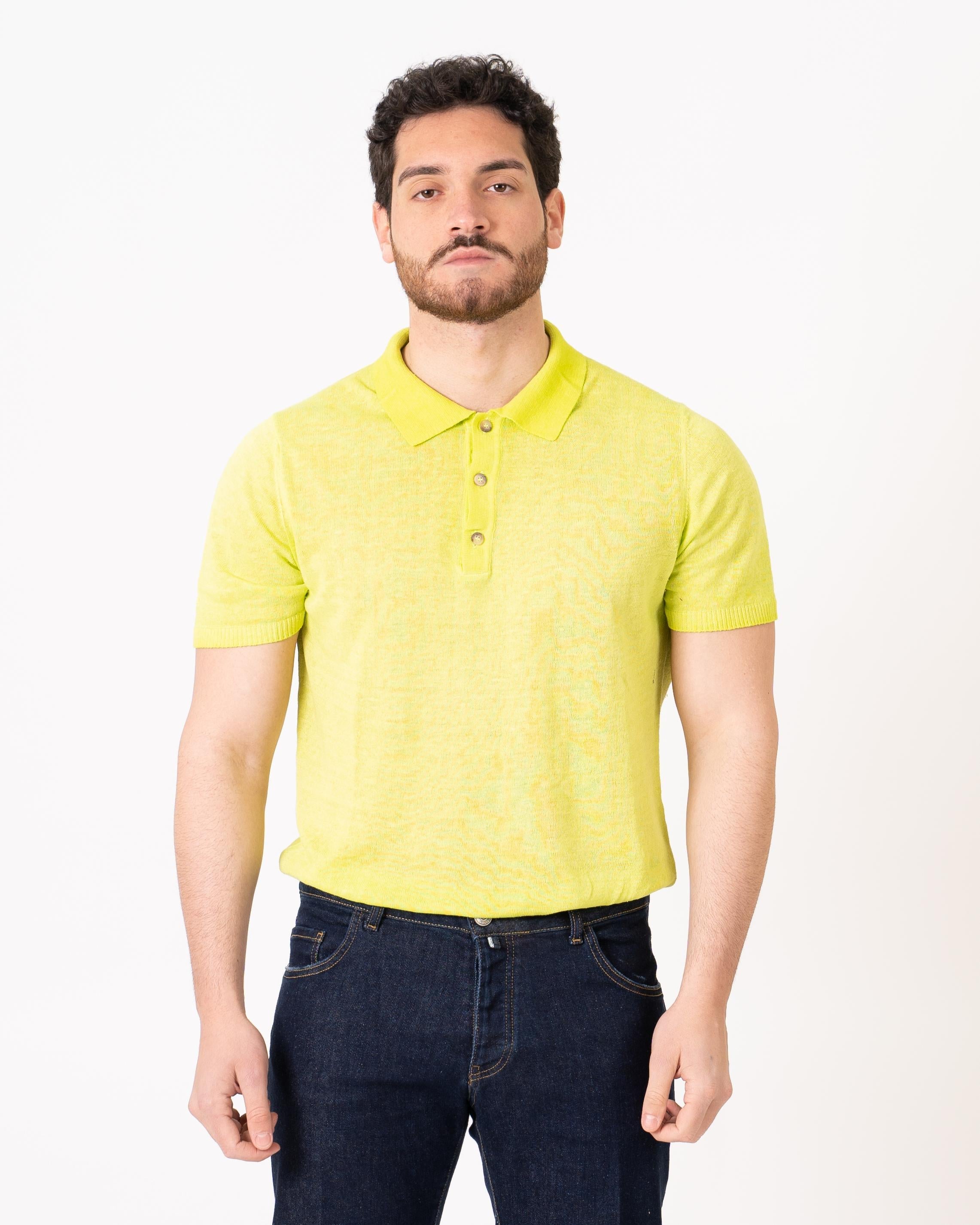 Polo Lime Fluo - XL