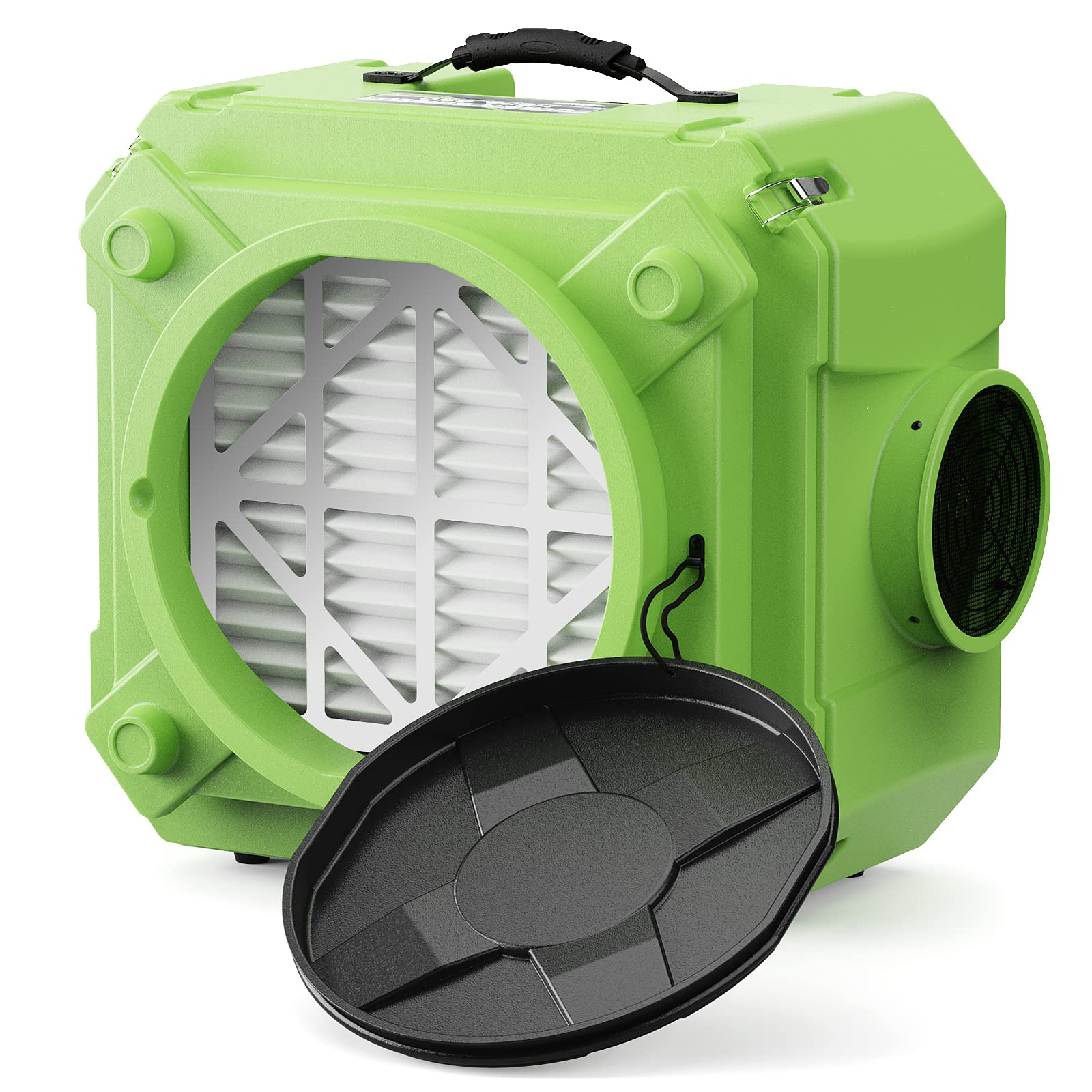 Cleanshield HEPA 550 Air Scrubber Negative Air Machine with 3 Stage Filters, 10 Years Warranty | Alorair - Green