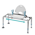KLD-3326 Adjustable Sliding Shower Chair With Large Seat