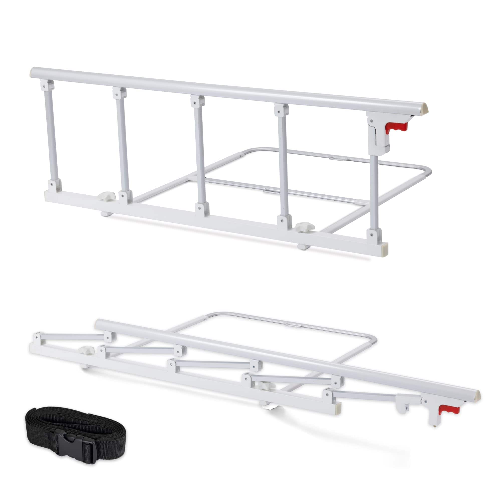 HFK-5115-2 Foldable Bed Rail for Elderly Hospital Home Care - 48.6x16.3