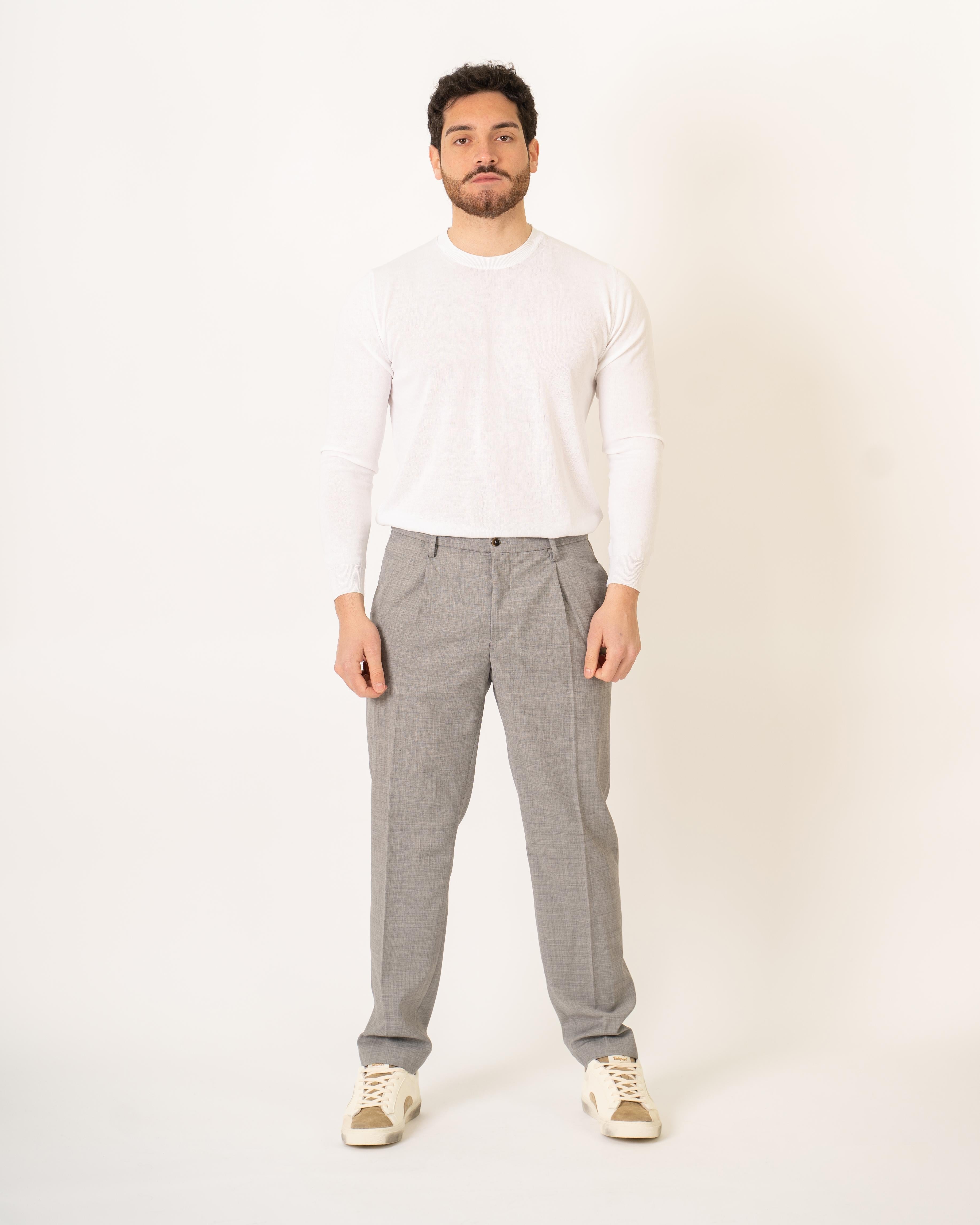 Maglioncino Filo Bianco - L