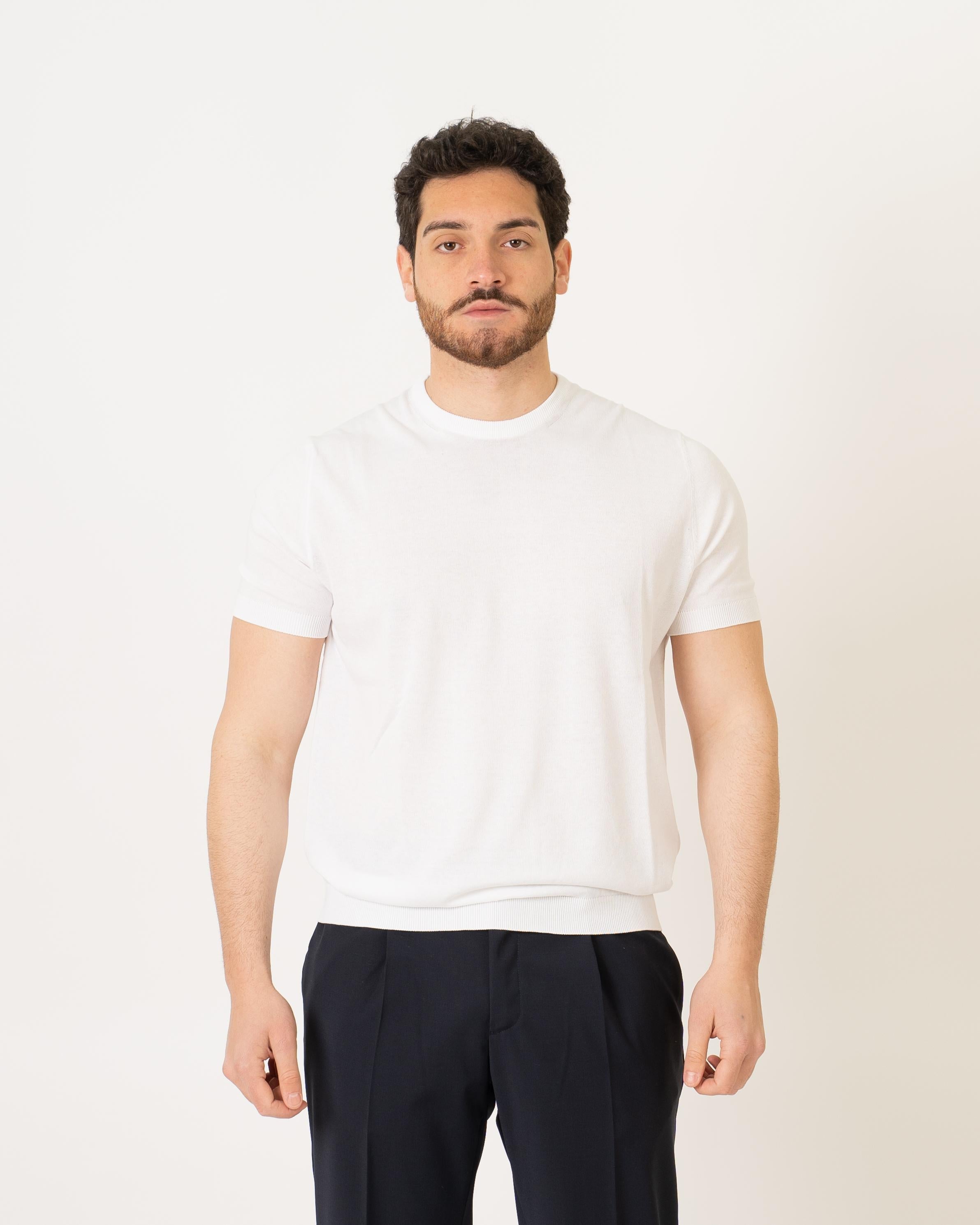 T-Shirt Maglia Bianco - XXL