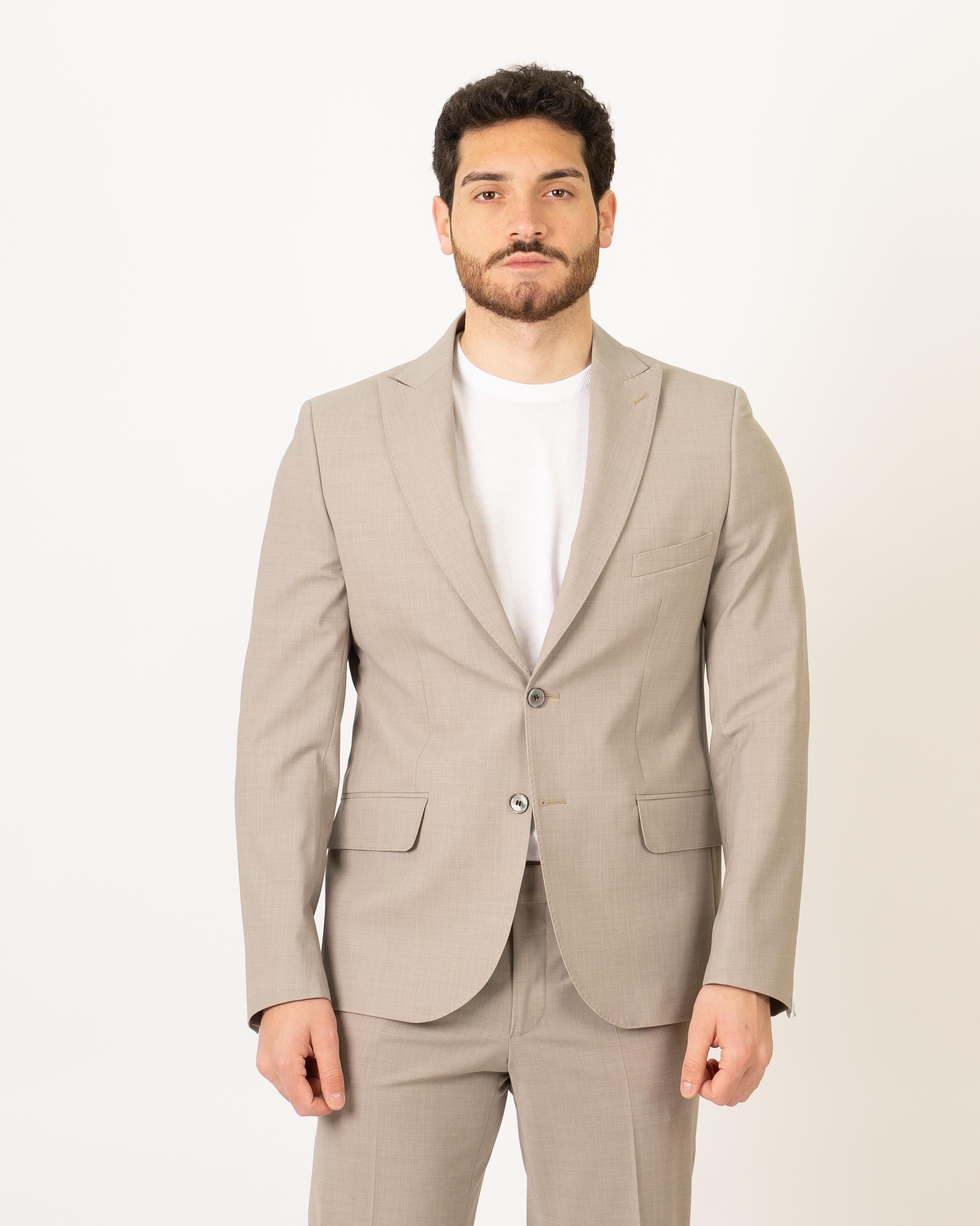 Abito Monopetto Beige - 50