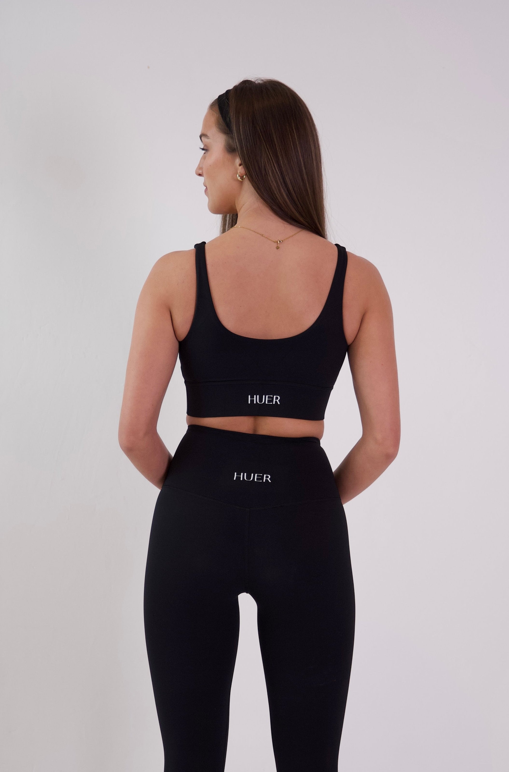 Second Skin Sports Bra - Black - XL