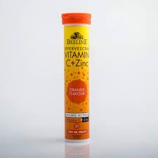 Beeline 1,000mg of Vitamin C & Zinc Effervescent (20)