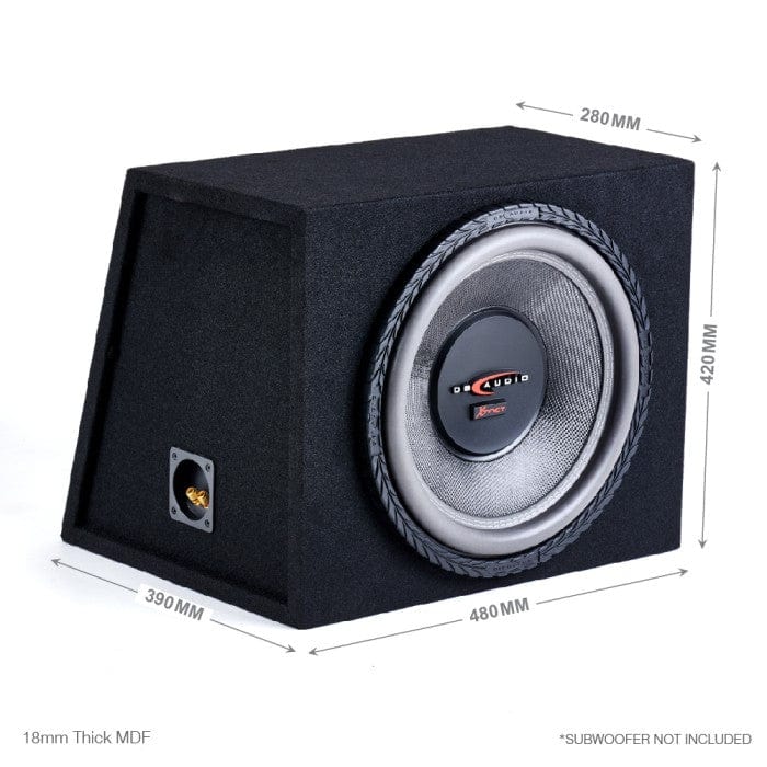 In Phase BX12SL 12" Sealed Subwoofer Enclosure