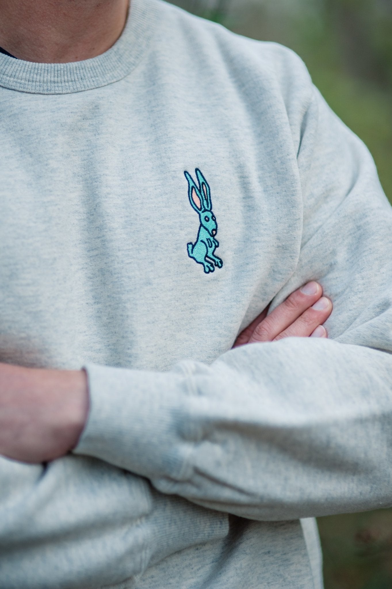 Jackrabbit Sweatshirt in Eggshell - M