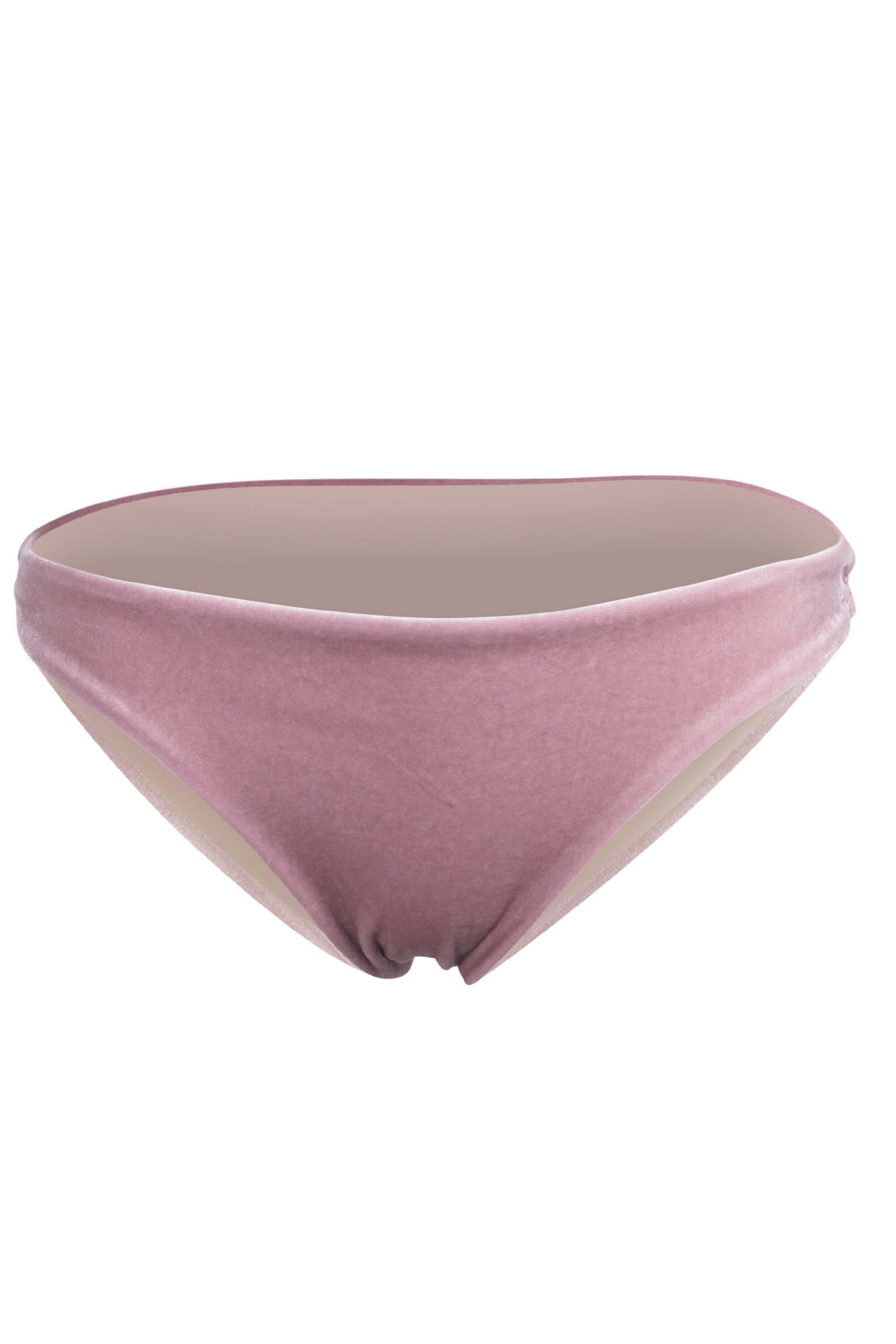 Jenna Low Rise Bikini Bottom Blush Velvet - Medium