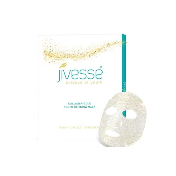 Jivesse Collagen Gold Mask - 5 Pack