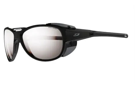 Julbo Explorer 2.0 Sunglasses - Matte Black-Gray frame/Spectron 4 Silver Flash
