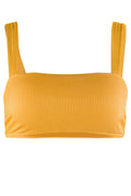Julia Bikini Top Ribbed Gold - Medium