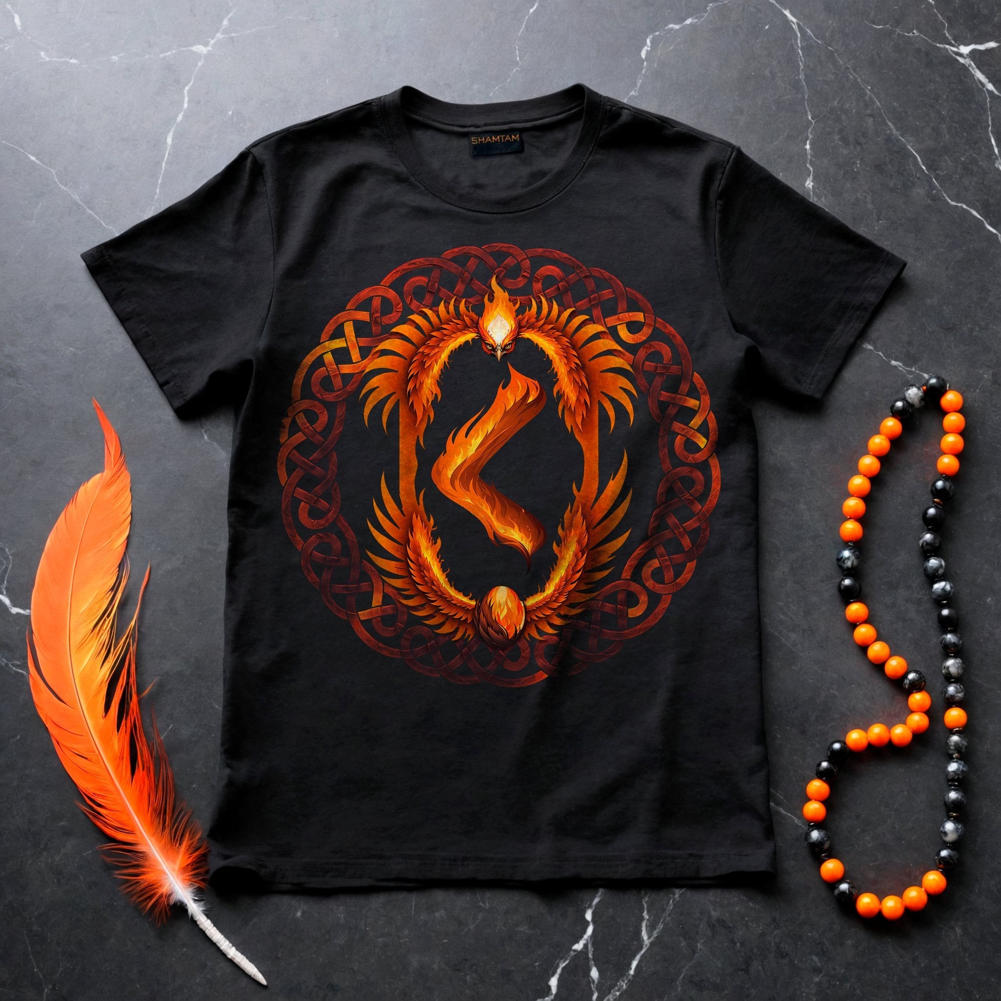 Kenaz Rune Unisex T-Shirt Rune of Light - Default Title
