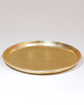 Kerzenteller · antik-gold (groß) - klein