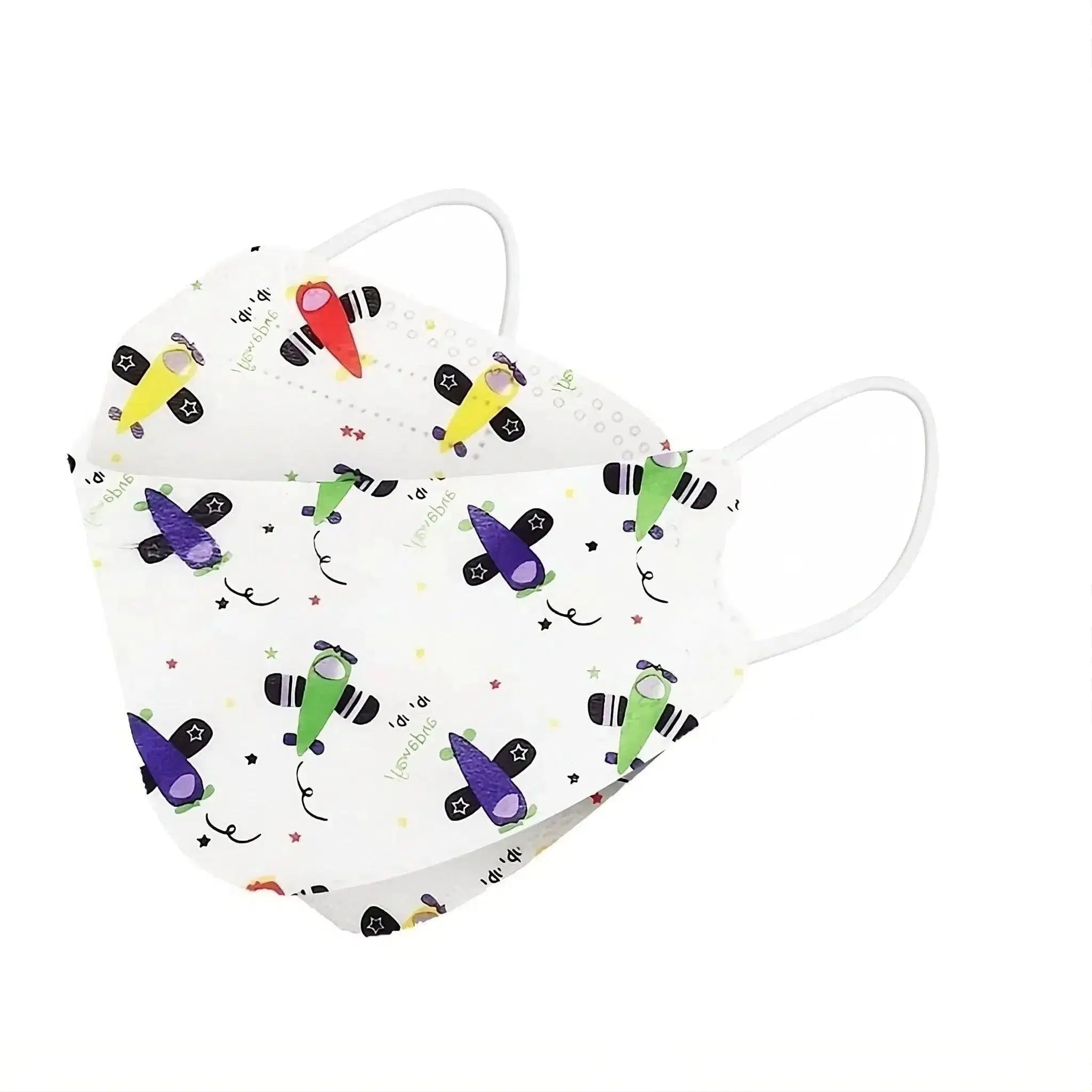 Kids KF94 Face Masks - Airplanes / 10 Masks