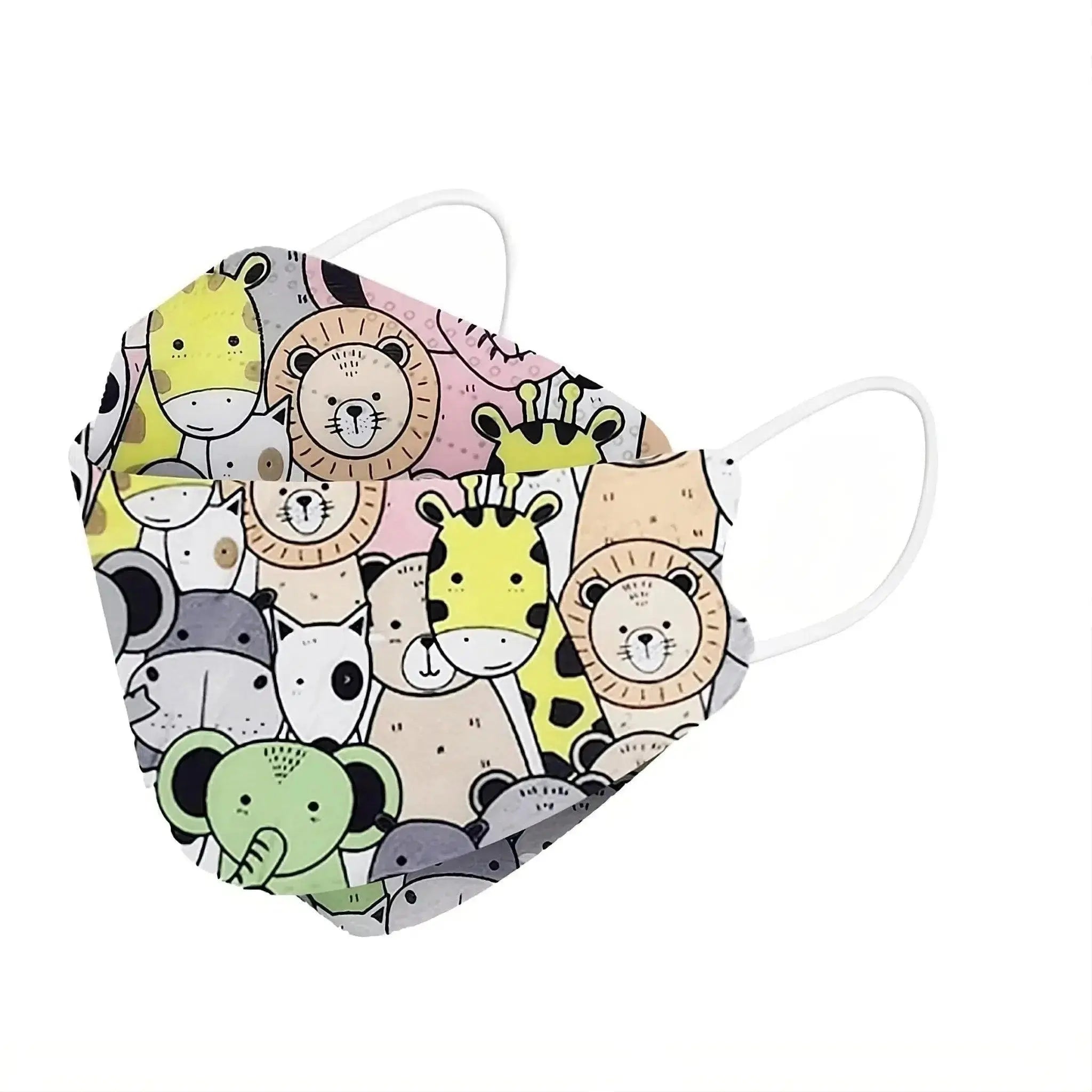 Kids KF94 Face Masks - Animal Kingdom / 30 Masks