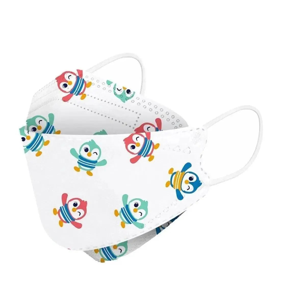 Kids KF94 Face Masks - Cute Birds / 30 Masks