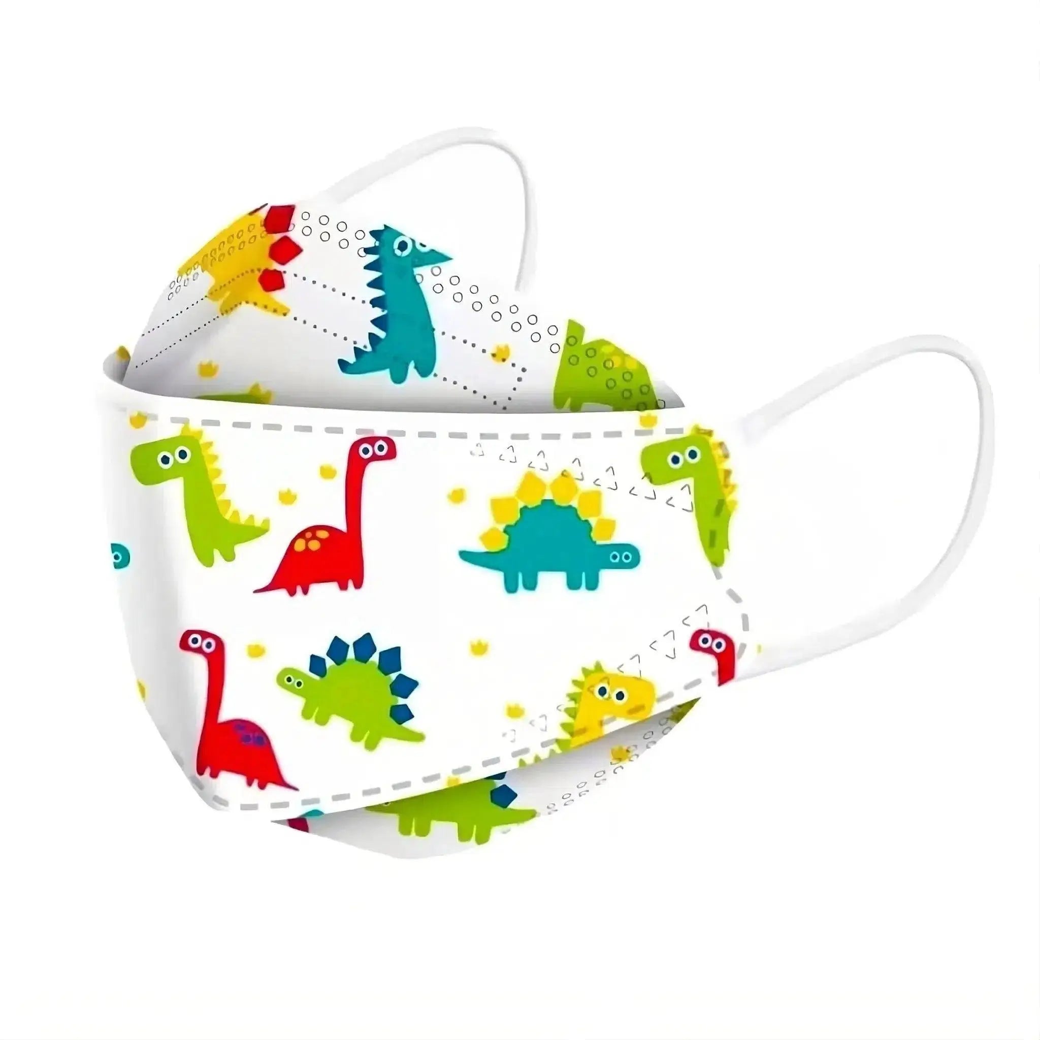 Kids KF94 Face Masks - Dinosaurs / 30 Masks