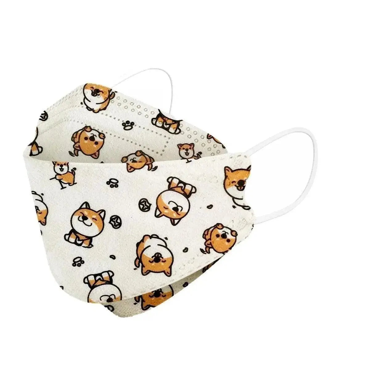 Kids KF94 Face Masks - Naughty Dog / 10 Masks