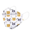 Kids KF94 Face Masks - Squinting Leopards / 10 Masks