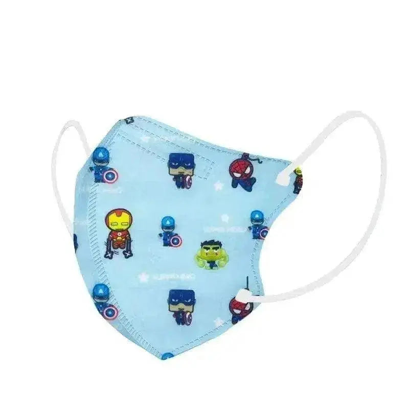 Kids KN95 Face Masks, K95 Disposable - Marvel Avengers / 10 Masks