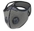 Kids Mesh Sports Mask with 5-Layer Carbon Activated Filter - Gray