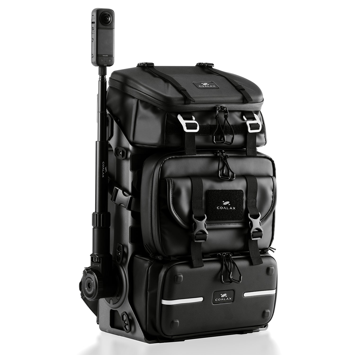 Lancer300 Modular Power Backpack for Outdoor Work, Travel & Creation - Lancer Backpack / Black